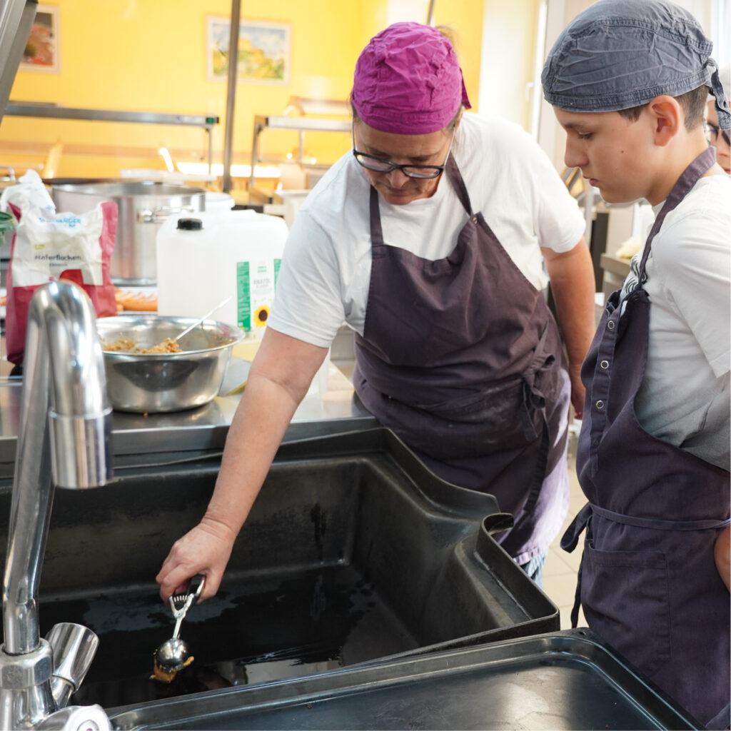 Schulküche der Freien Waldorfschule Gutenhalde – Raum für Kochen und gemeinsames Lernen